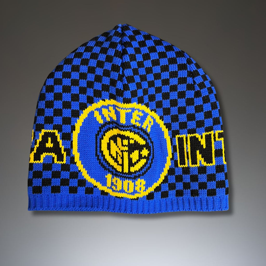 Inter sapka, kék-fekete