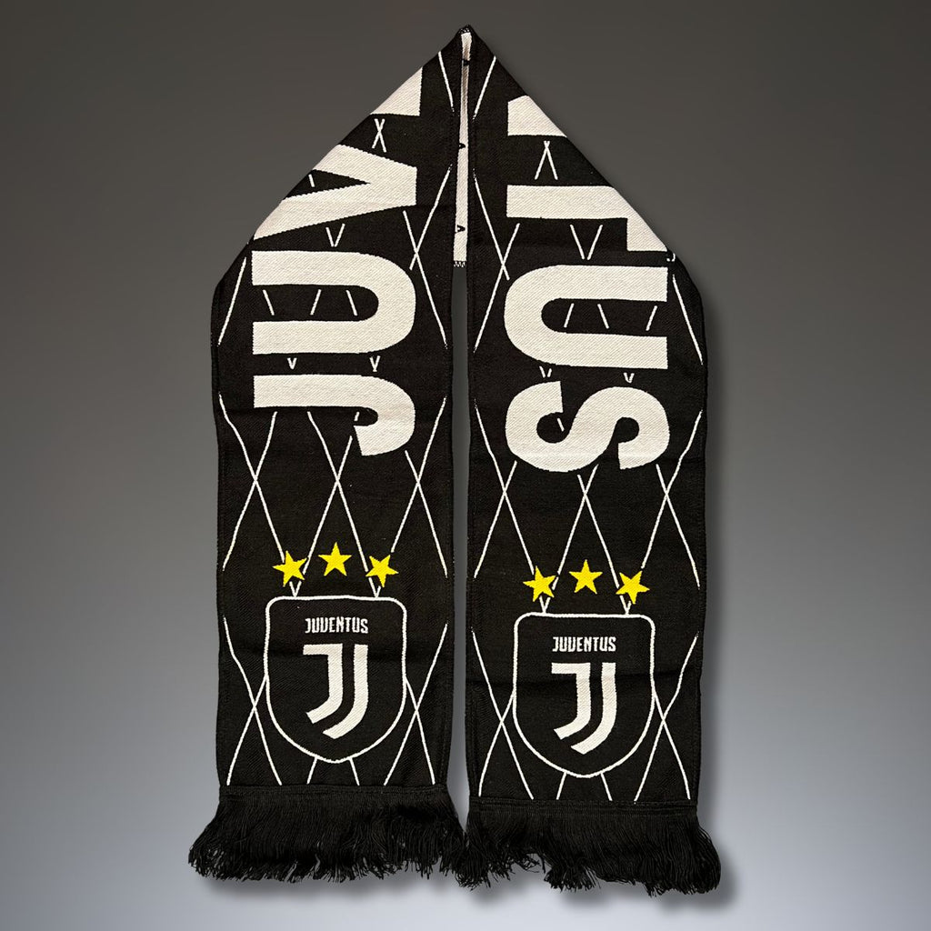 Juventus kötött sál, fekete