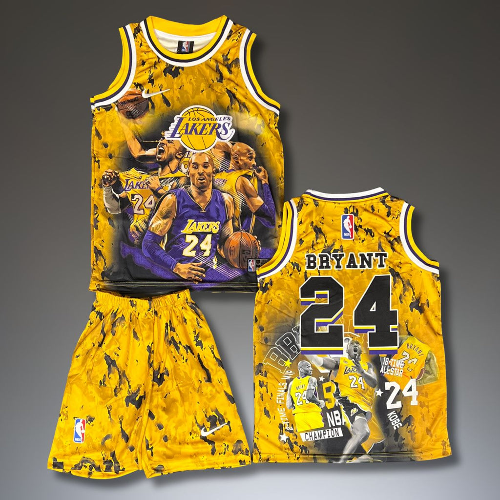 Gyerek kosárlabda mez szett, LA Lakers, Bryant. Különleges kiadás