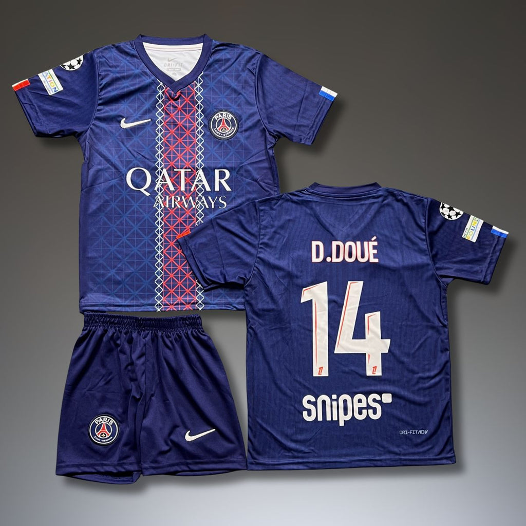 Gyerek mez szett PSG, Doue. 25/26