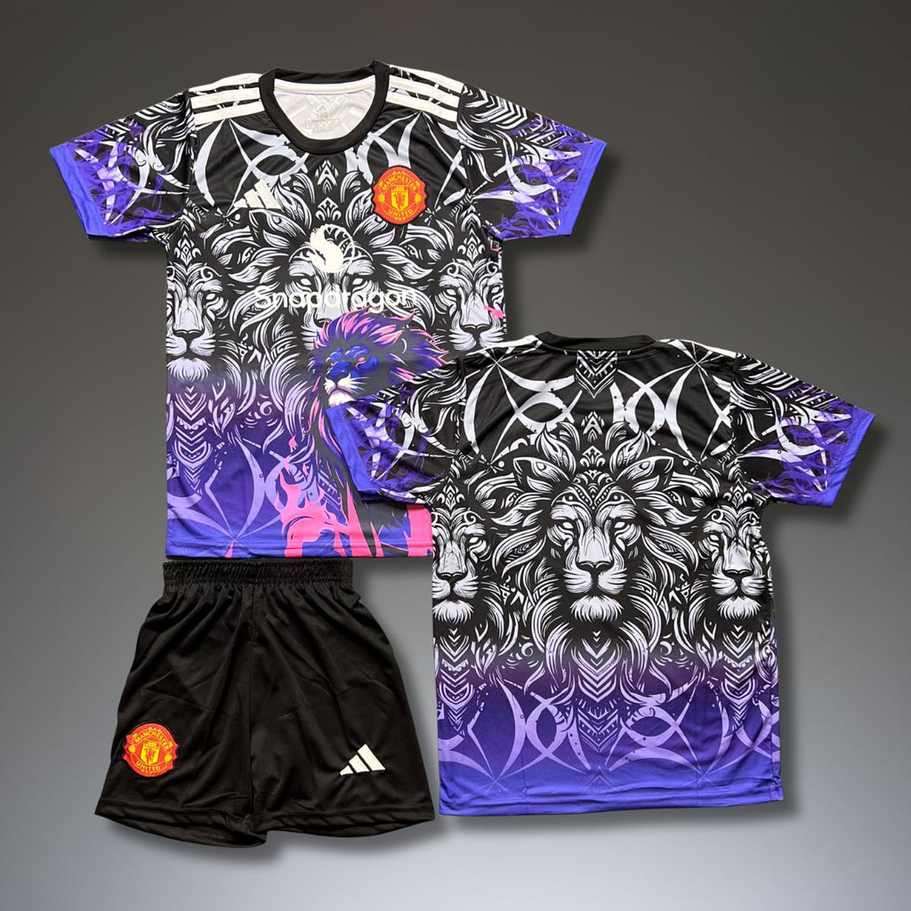 Gyerek mez szett Manchester United. Különleges oroszlán kiadás