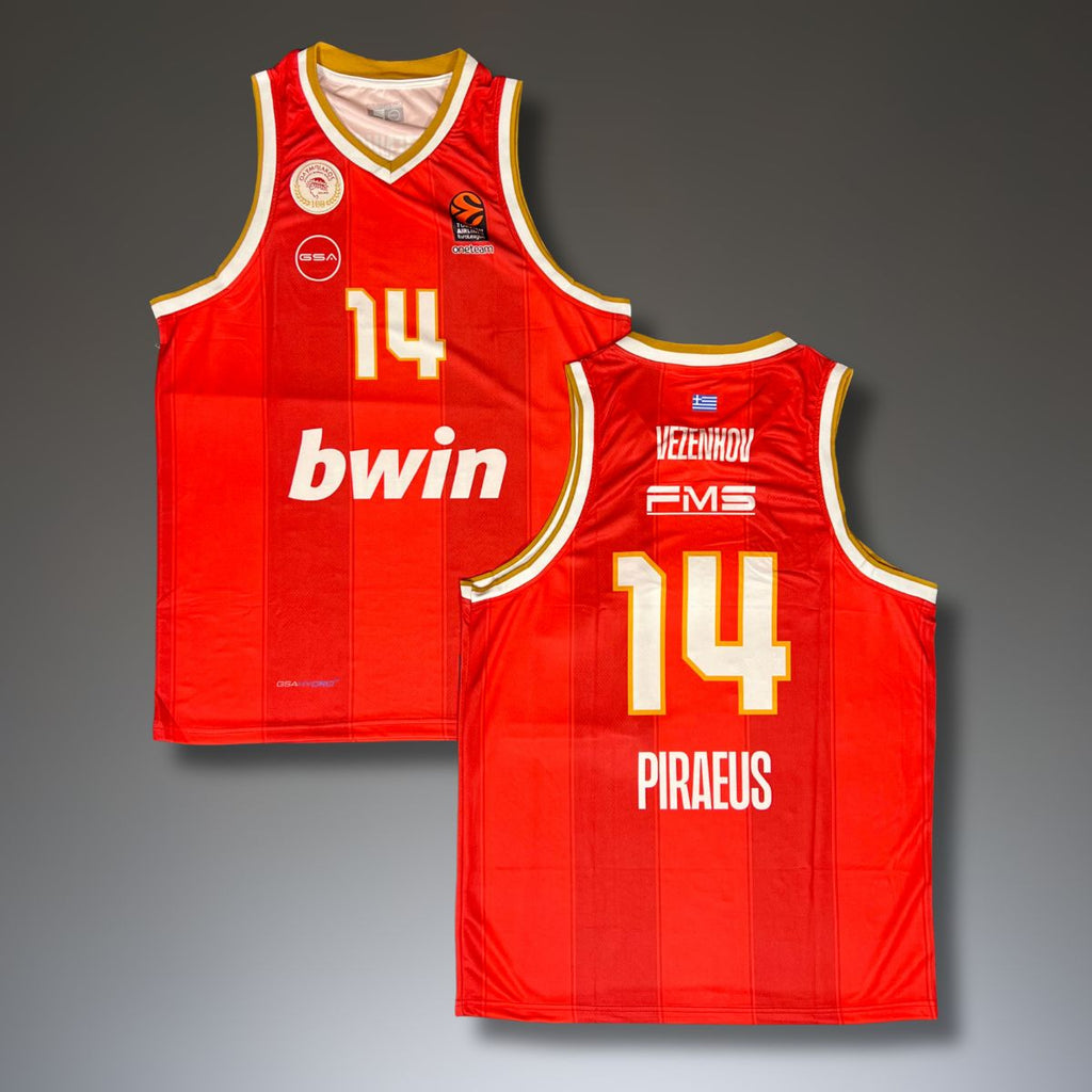 Olympiakosz férfi mez, Vezenkov. EuroLeague 2025