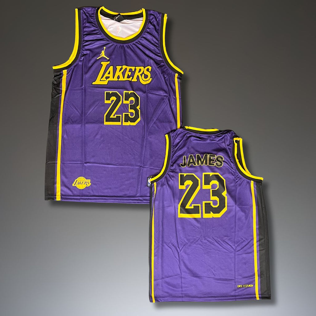 Los Angeles Lakers férfi lila mez, James
