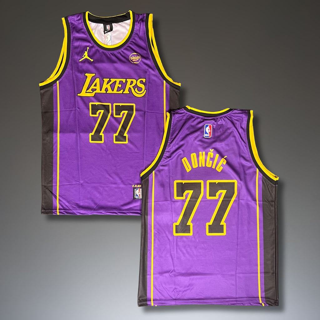 Los Angeles Lakers férfi lila mez, Doncic