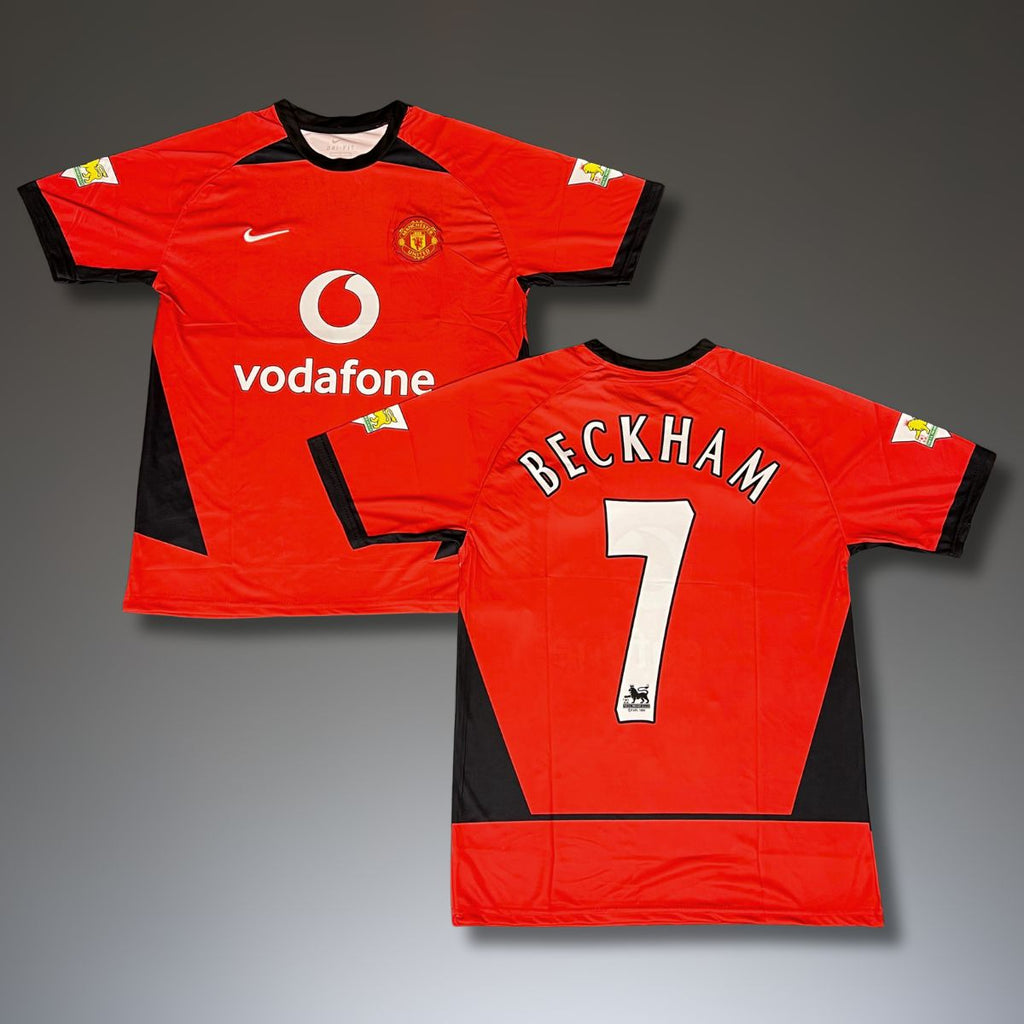 Férfi mez Manchester United, Beckham. Klasszikus 2002
