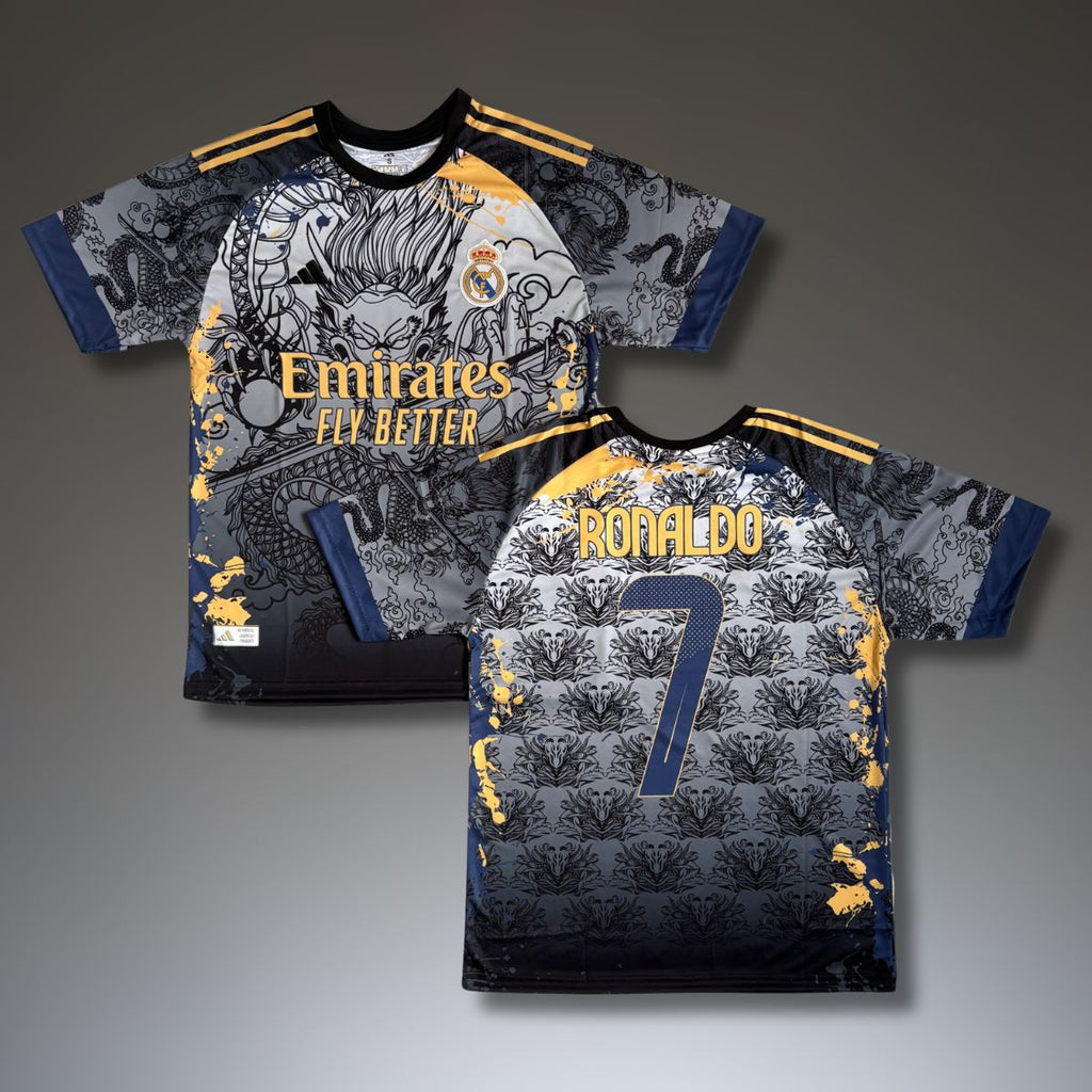 Férfi mez, kék, Real Madrid, Ronaldo. Sárkány kiadás 2025