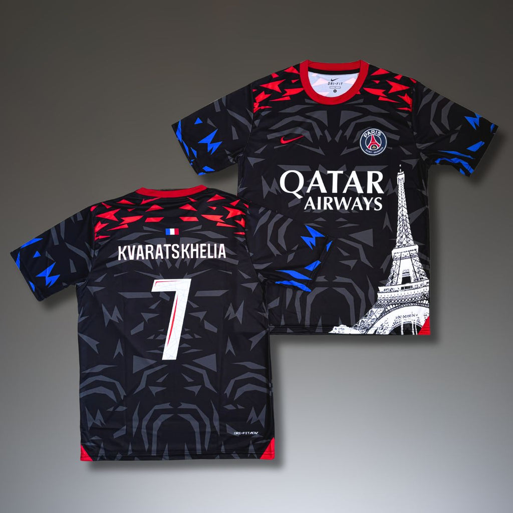 Férfi mez, PSG Men, Kvaratskhelia. Különkiadás 24/25