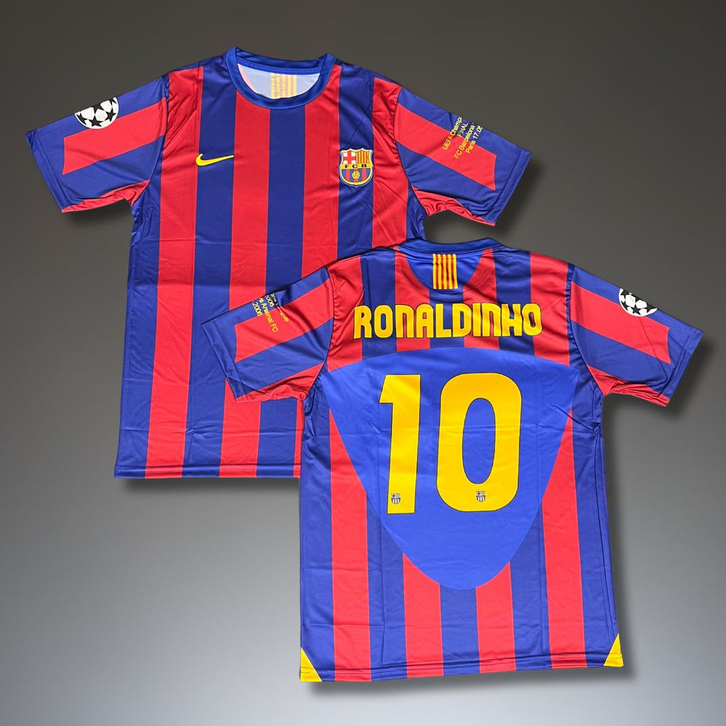 Férfi mez Barcelona mez, Ronaldinho. CL-döntő 2006