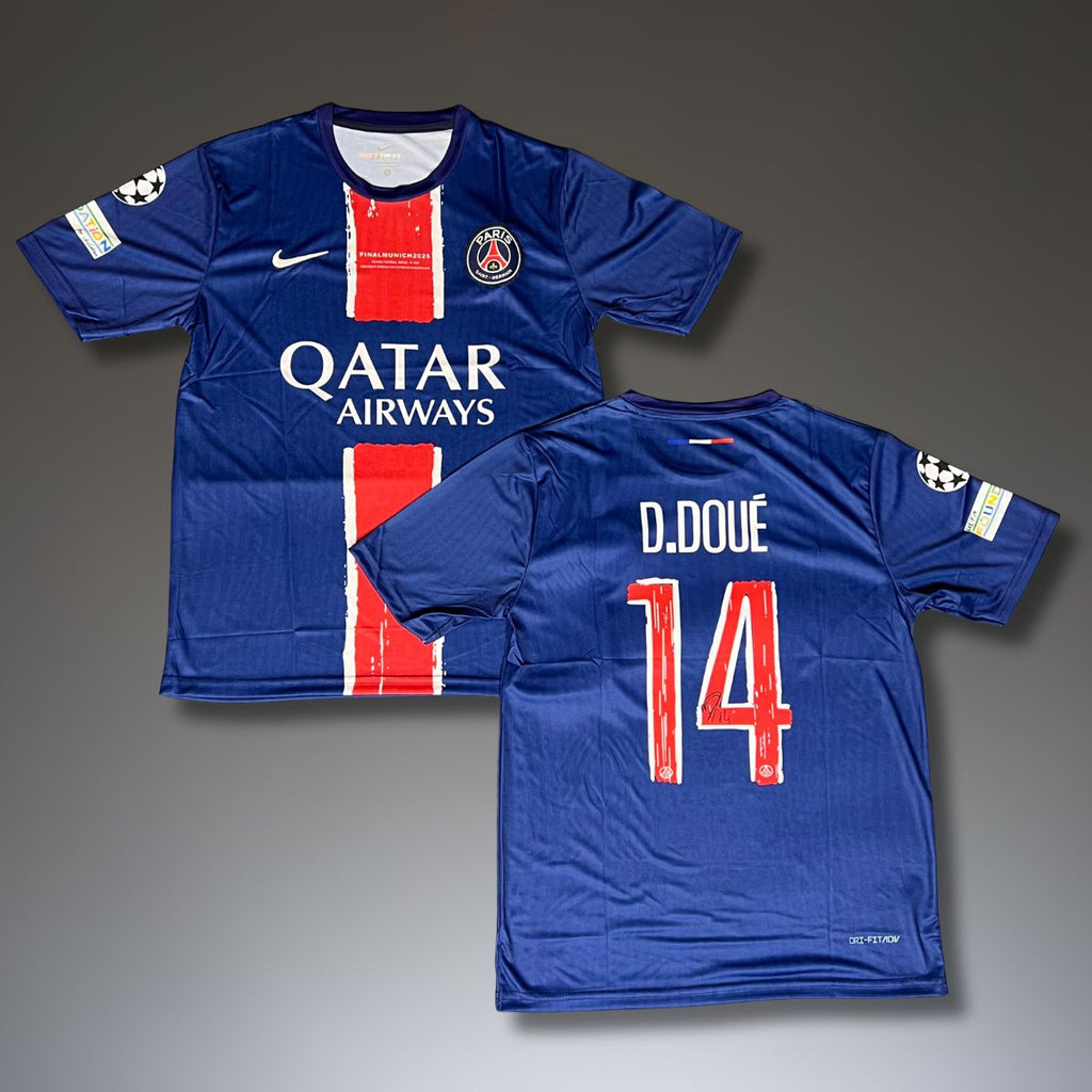 Férfi mez PSG, Doue. Bajnokok Ligája döntő 2025