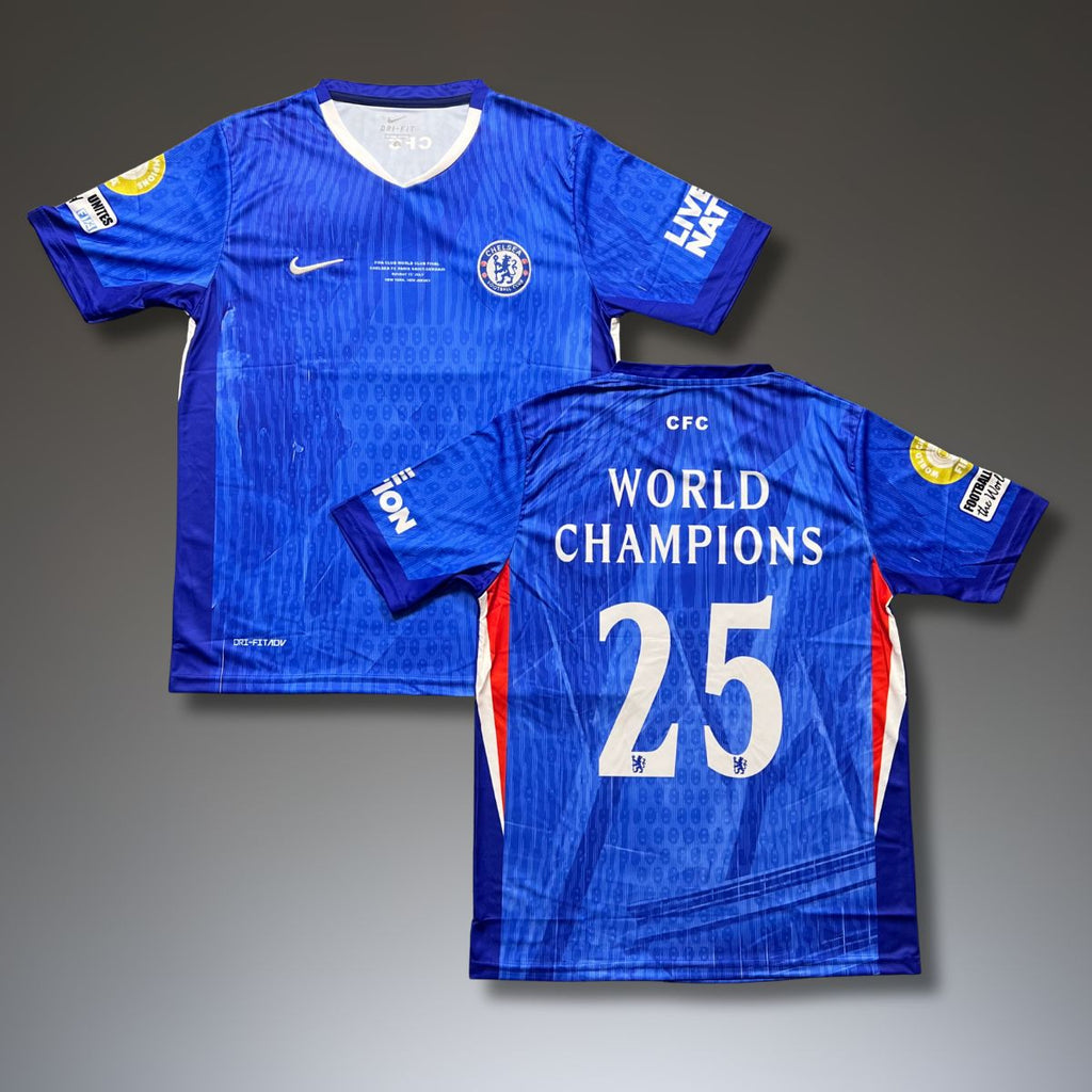 Férfi mez Chelsea. Világbajnokok kiadása 2025