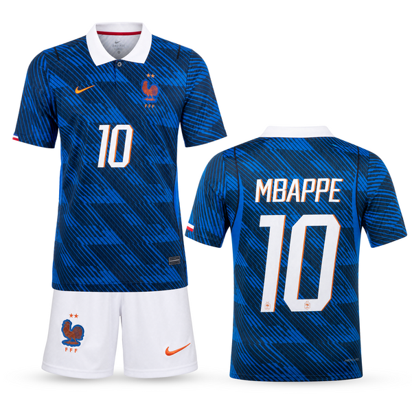 Franciaország Gyerek Futballszerelés, Mbappé. WC 2026, Kék