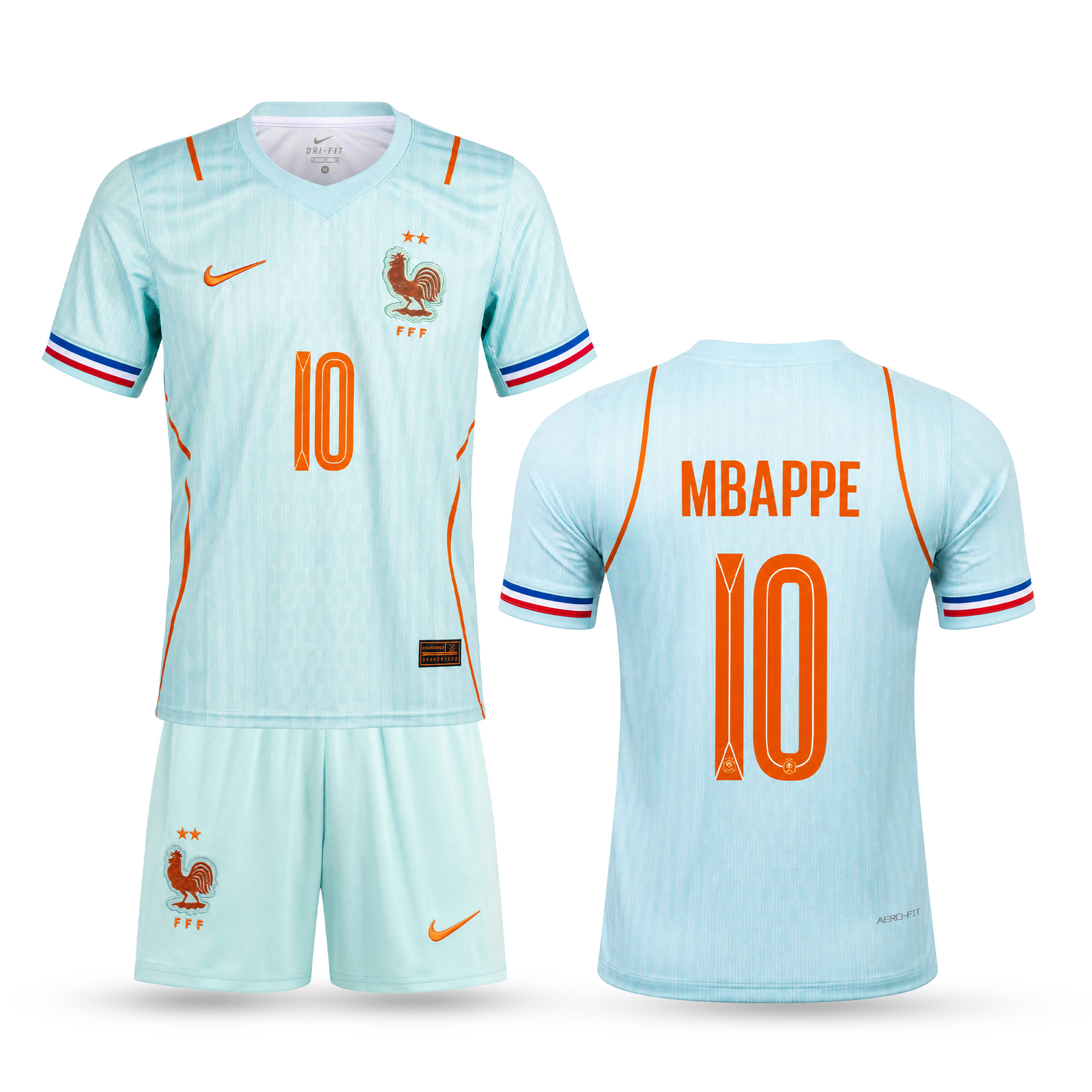 Francia Gyerek Idegenbeli Futballszerelés, Mbappé. WC 2026
