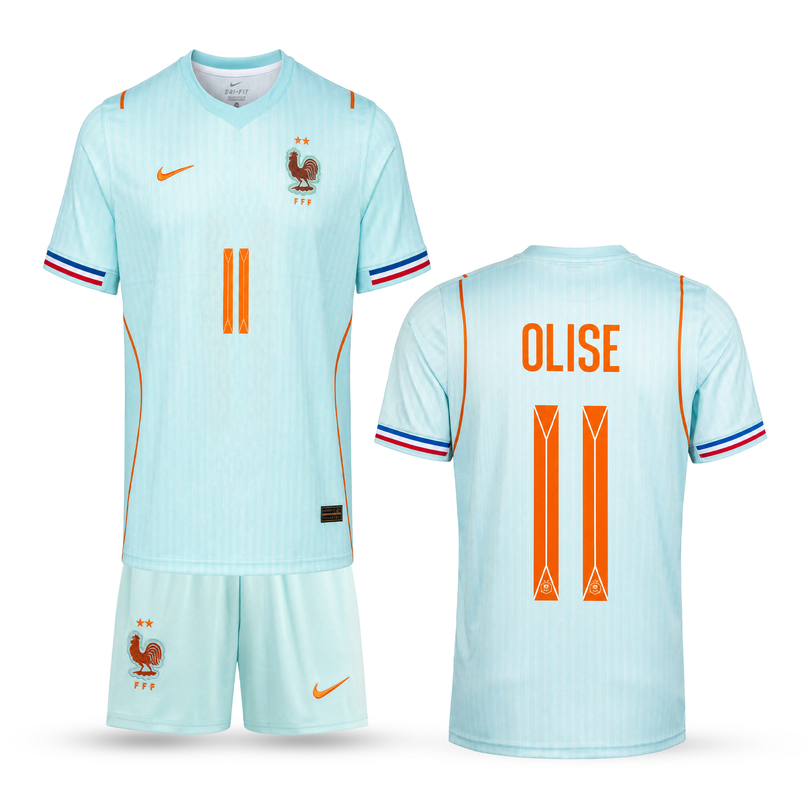 Franciaország Gyerek Idegenbeli Futballszerelés, Olise. WC 2026