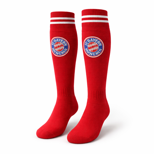 Gyerek futball zokni, Bayern. Piros