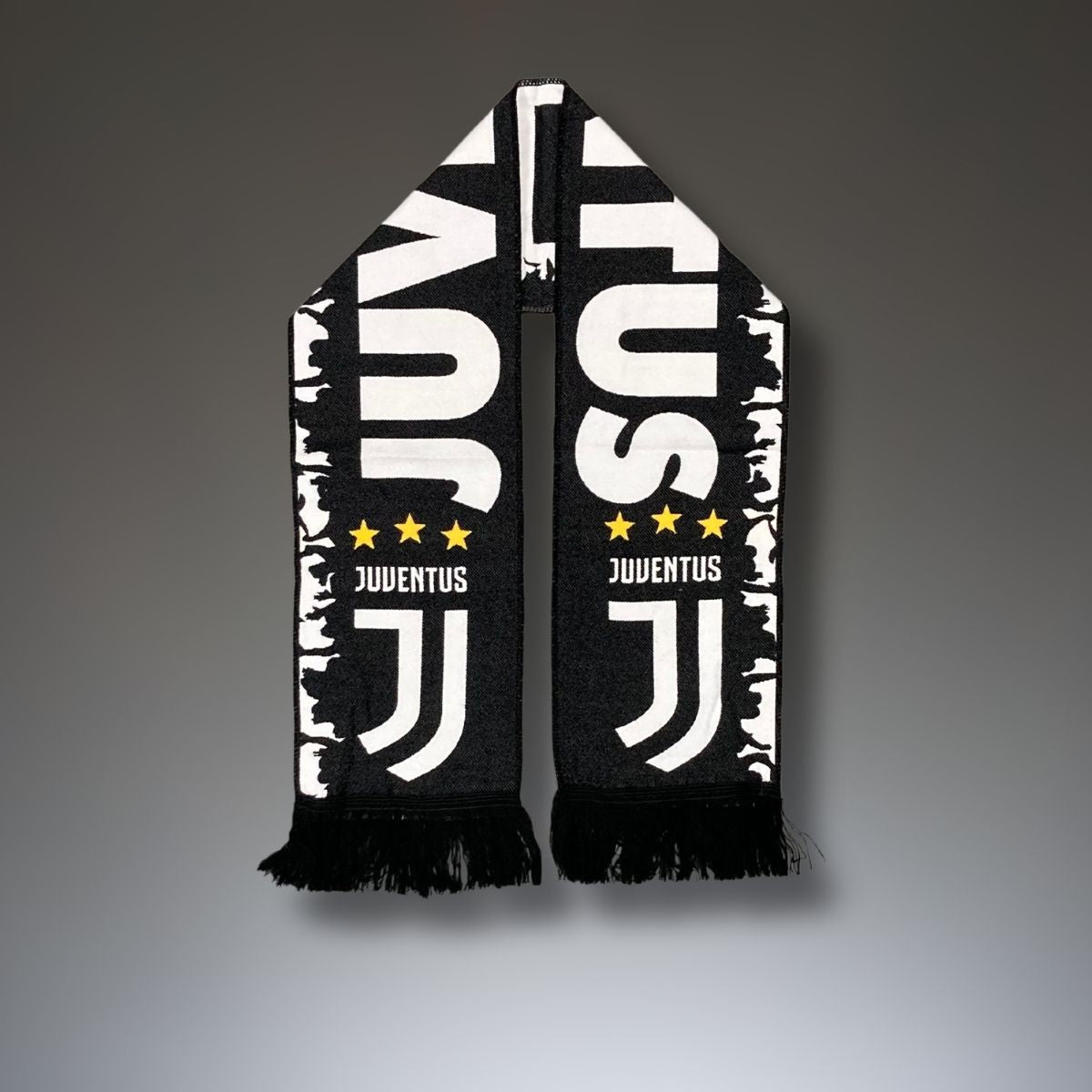Juventus jacquard kötött sál