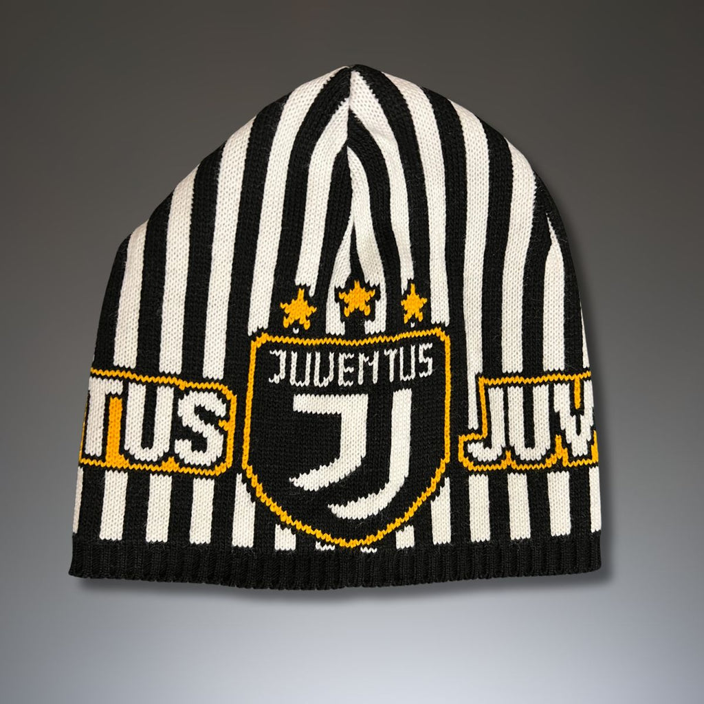 Juventus sapka, fekete-fehér