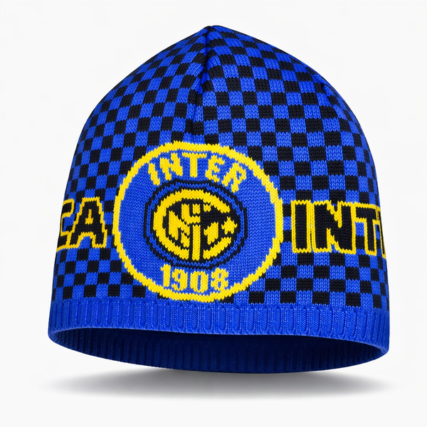 Inter sapka, kék-fekete