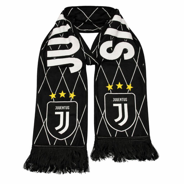 Juventus kötött sál, fekete