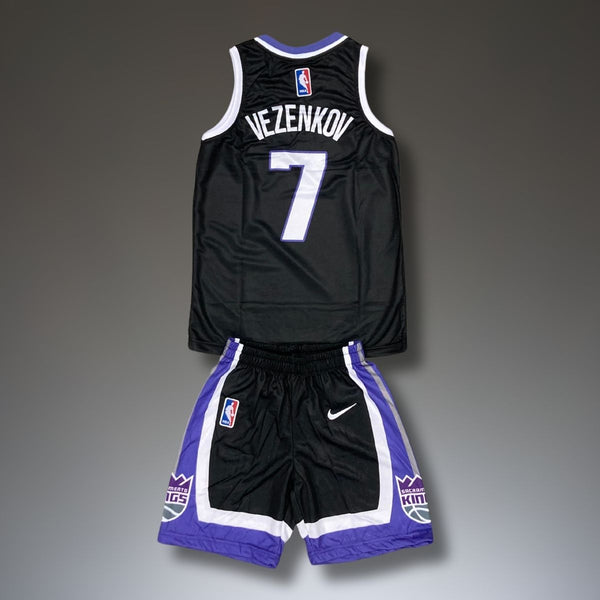 Gyerek kosárlabda mez szett, Sacramento Kings, Vezenkov