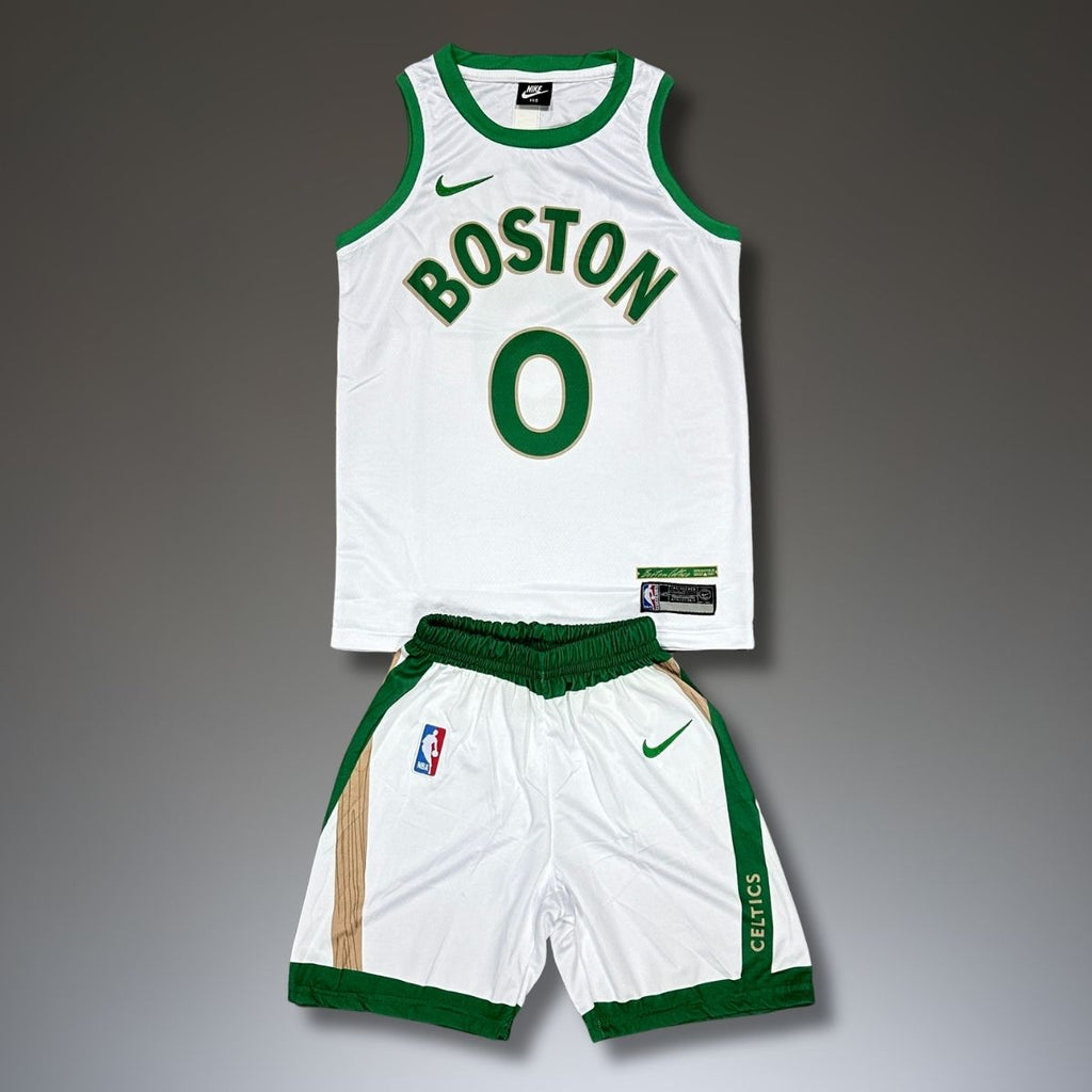 Gyerek kosárlabda mez szett, Fehér, Boston Celtics, Tatum