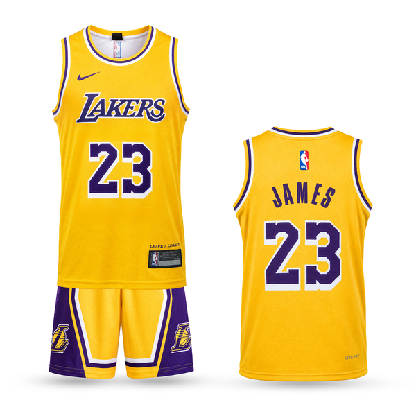 LA Lakers Gyerek Kosárlabdaszerelés, James. 26/27, Sárga