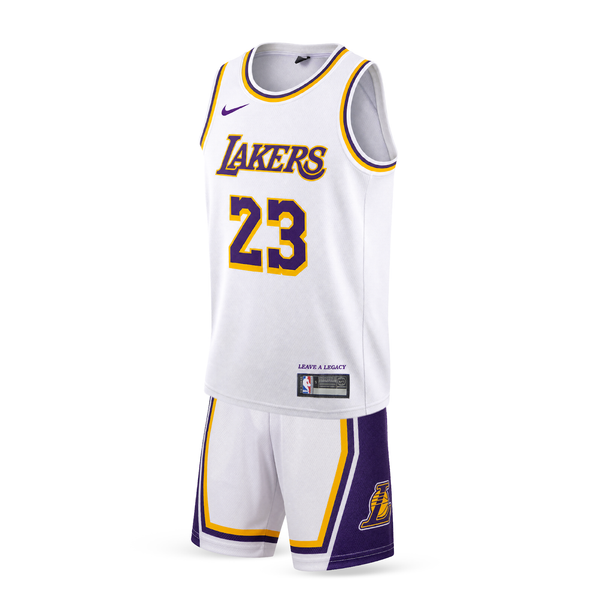 Los Angeles Lakers Gyerek Kosárlabdaszerelés, James. 26/27, Fehér