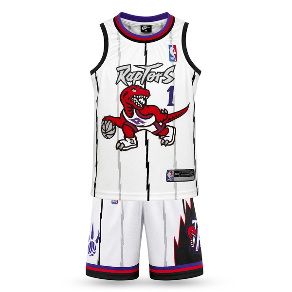 Toronto Raptors Gyerek Retro Kosárlabdaszerelés, Mcgrady. Retro