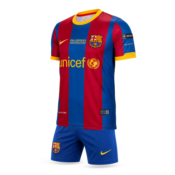 Gyerek foci mez szett Barcelona, Messi. Bajnokok Ligája döntő 2011
