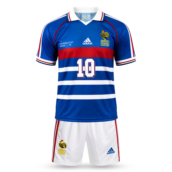 Gyerek foci mez szett, Classic France, Zidane, WC France'98