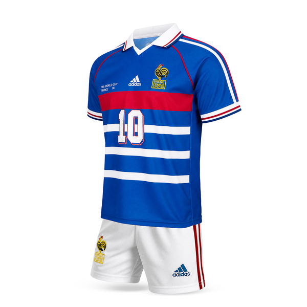 Gyerek foci mez szett, Classic France, Zidane, WC France'98