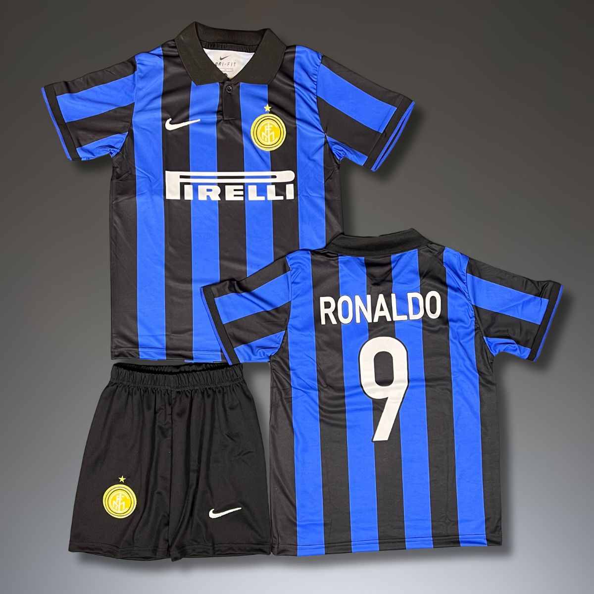 Gyerek foci mez szett, Inter Classic, Ronaldo 2003