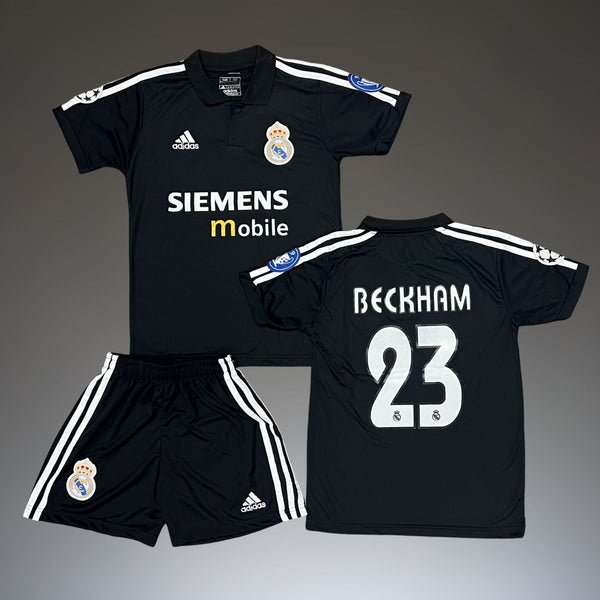 Gyerek foci mez szett, Real Madrid Classic, Beckham. 02/03