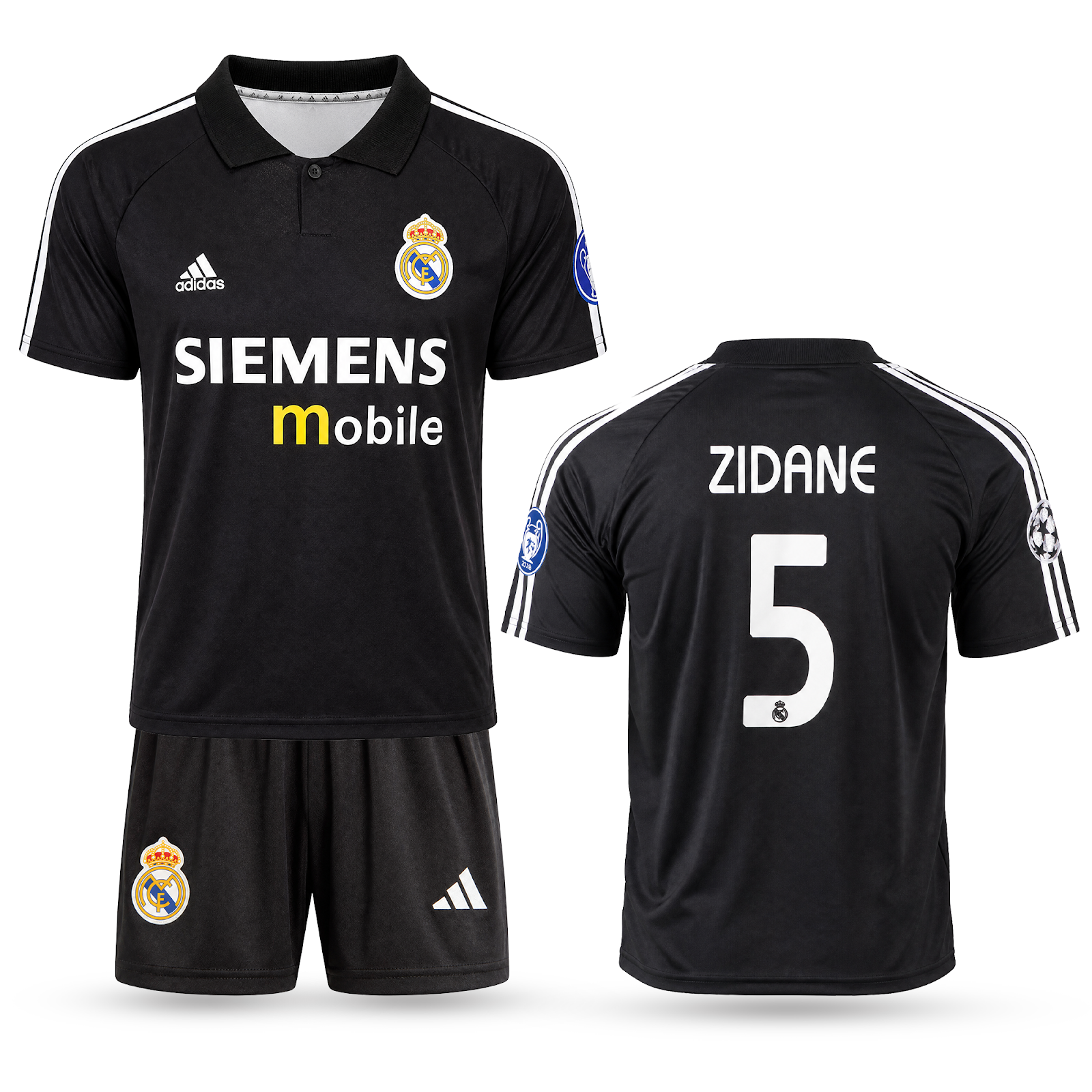Gyerek foci mez szett, Real Madrid Classic, Zidane. 02/03