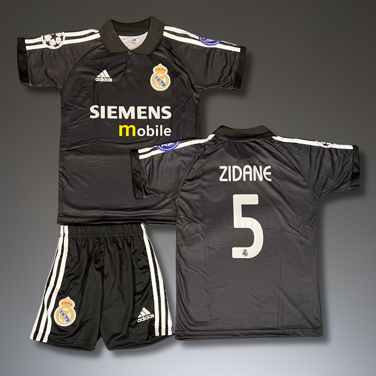 Gyerek foci mez szett, Real Madrid Classic, Zidane. 02/03