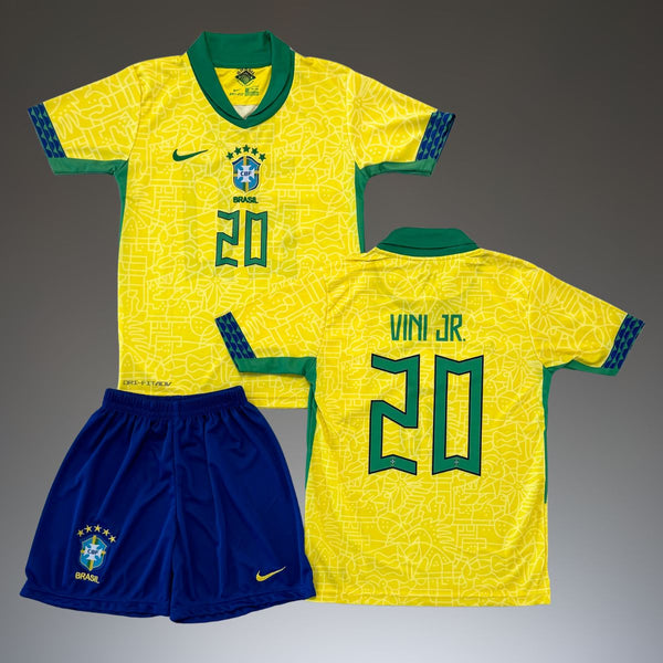 Gyerek foci mez szett,  Brasil 2024, Vini Jr