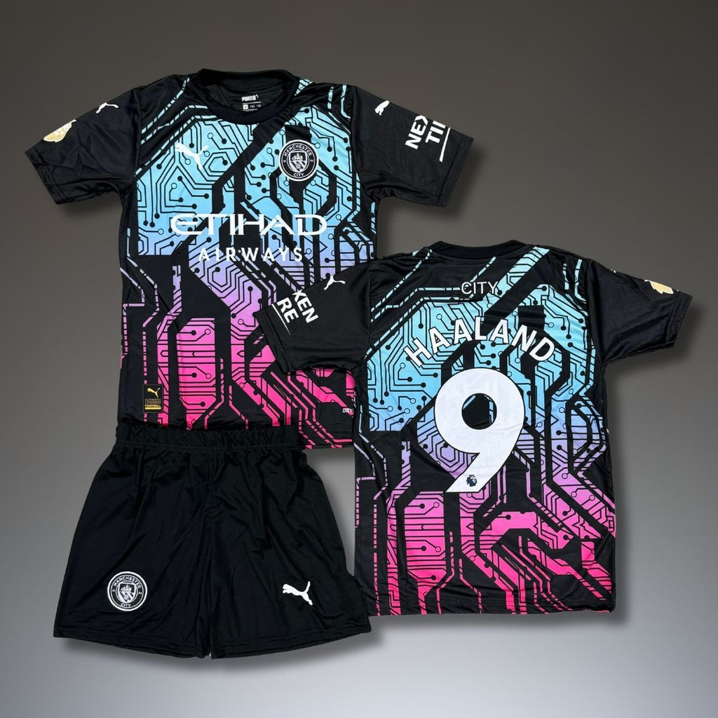 Gyerek mez szett Manchester City, Haaland. Különleges kiadás 24/25