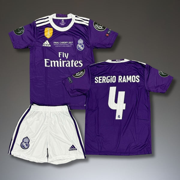 Gyerek mez szett Real Madrid, Ramos. CL finálé 2017