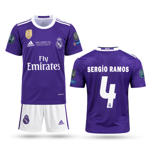 Real Madrid Gyerek Klasszikus Futballszerelés, Ramos. Classic