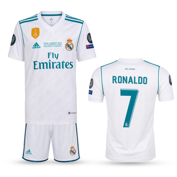 Gyerek mez szett Real Madrid, Ronaldo 2018 CL-finálé