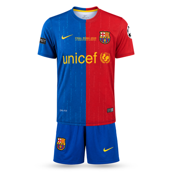 Gyerek mez szett Barcelona, Messi. 2009 CL-finálé
