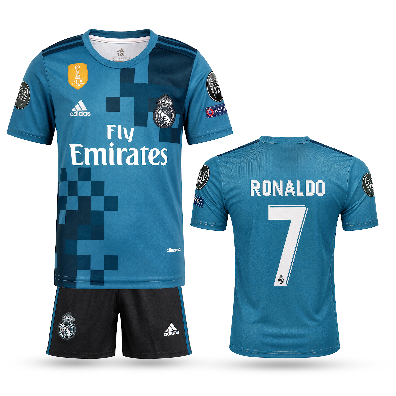 Gyerek mez szett Real Madrid, Ronaldo. Klubvilágbajnokság 2017