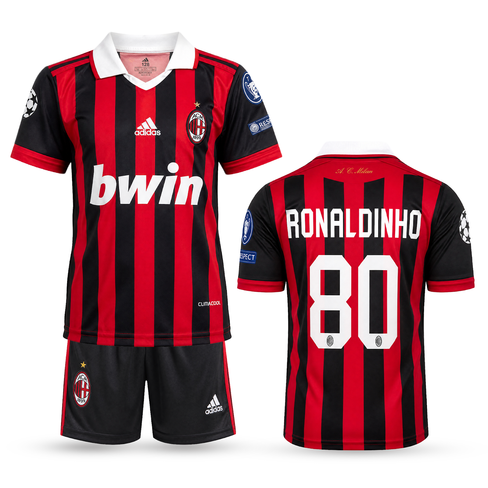 Milan Gyerek Klasszikus Futballszerelés, Ronaldinho. 2009