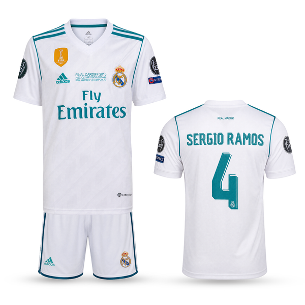 Gyerek mez szett Real Madrid, Ramos. CL-döntő 2018