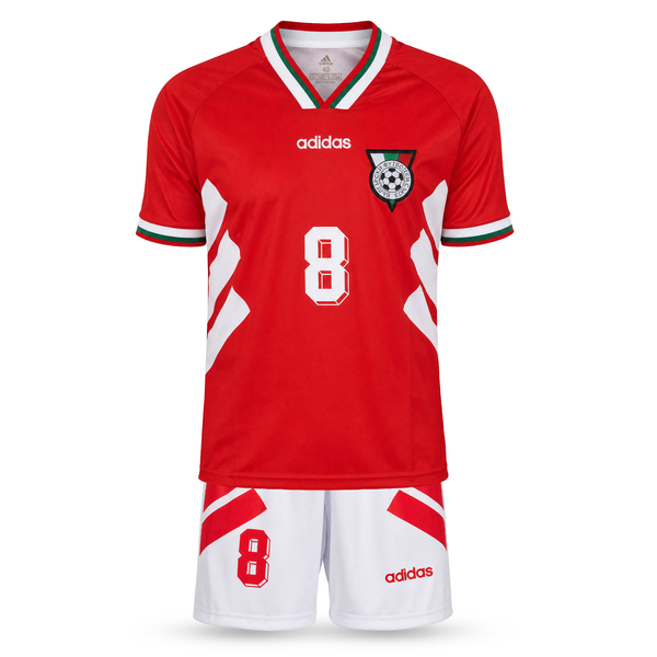Gyerek vendég mez szett Bulgária, Stoichkov, WC USA 1994