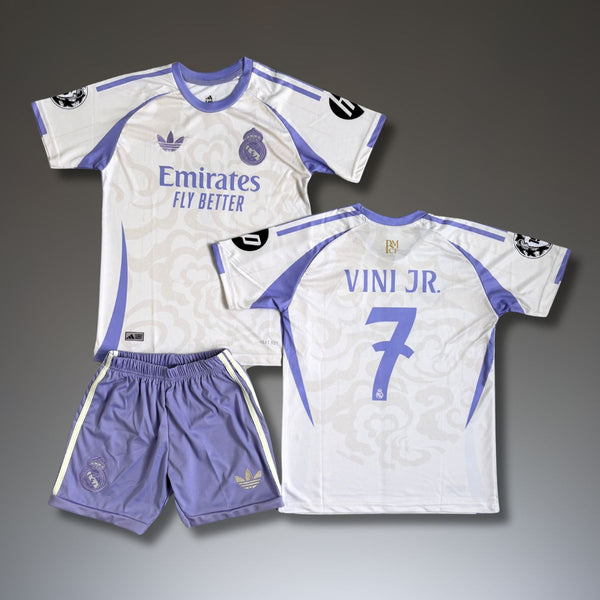 Gyerek vendég mez szett Real Madrid, Vini Jr. különleges kiadás 24/25