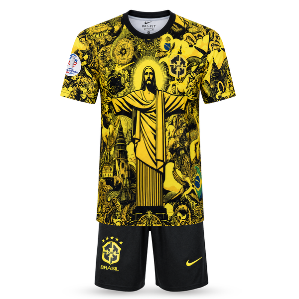Gyerek vendég mez szett Brazília, sárga, Neymar Jr. Különleges kiadás