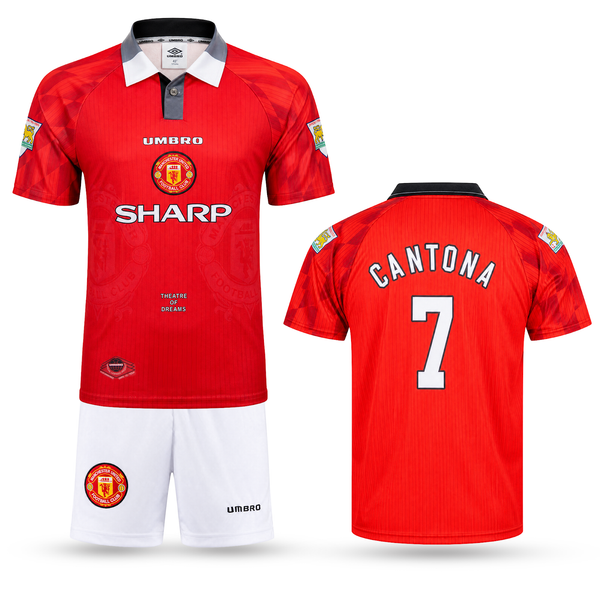 Gyerek vendég mez szett Manchester United, Cantona. Klasszikus 96/97