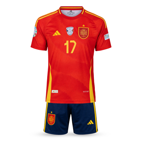 Gyerek mez szett Spanyolország, Williams Jr. EURO 2024