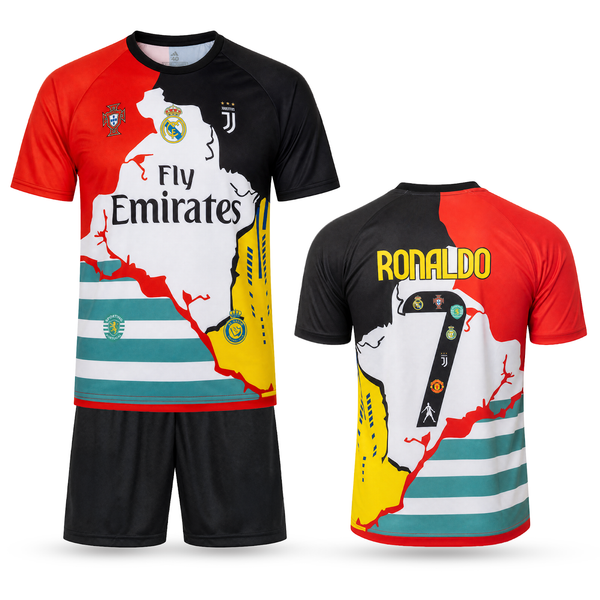 Gyerek mez szett Cristiano Ronaldo. Különleges All Teams kiadás