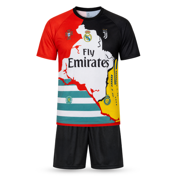 Gyerek mez szett Cristiano Ronaldo. Különleges All Teams kiadás